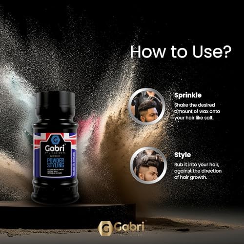 Gabri Hair Styling Powder Wax 21g - Gabri - Professional Barber Supplies UK | BarberWorld