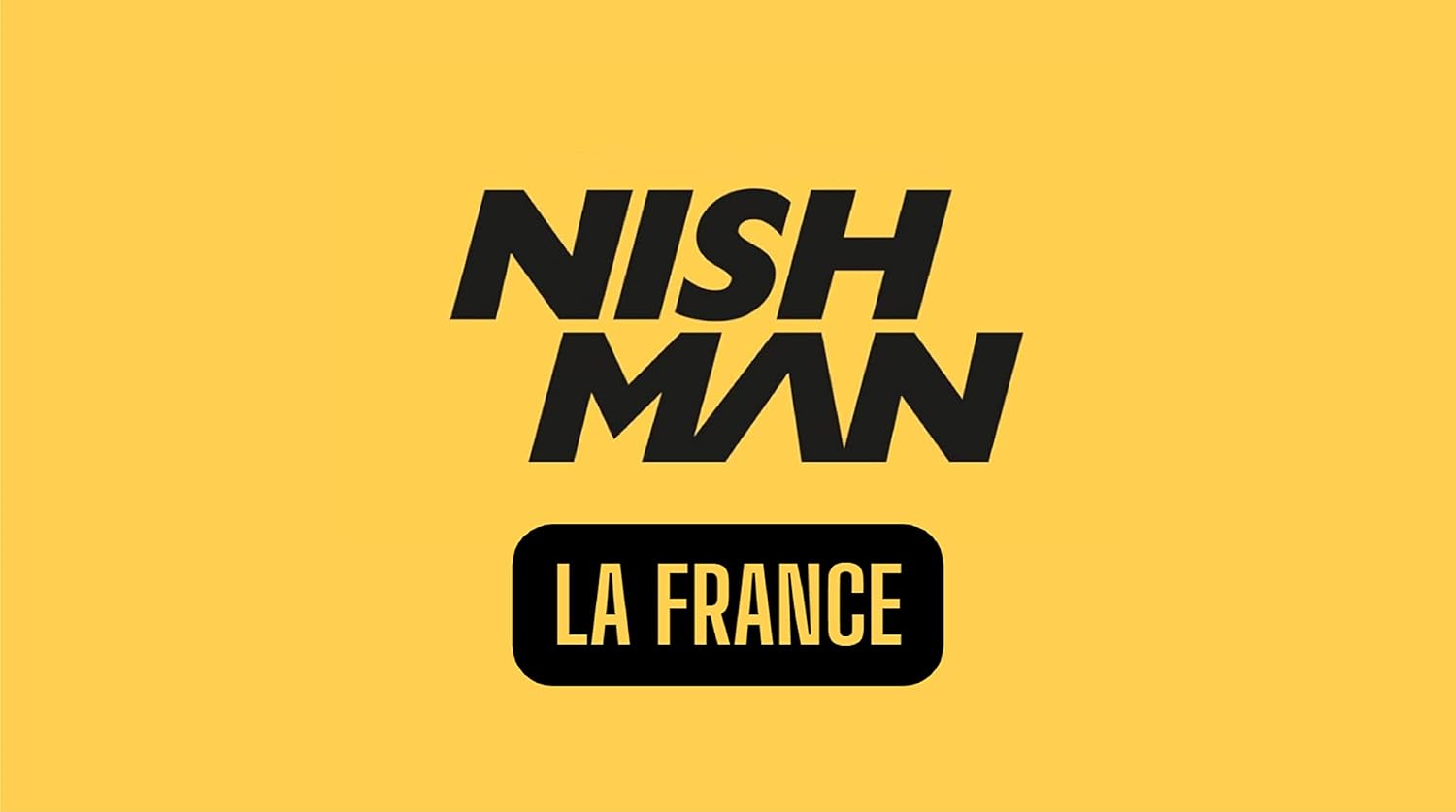 NISHMAN Beard & Moustache Care Oil 75ml -Nish Man- Natural Oil for Hydration, Care, and Style of Beard and Moustache - For a Soft, Healthy, and Shiny Beard