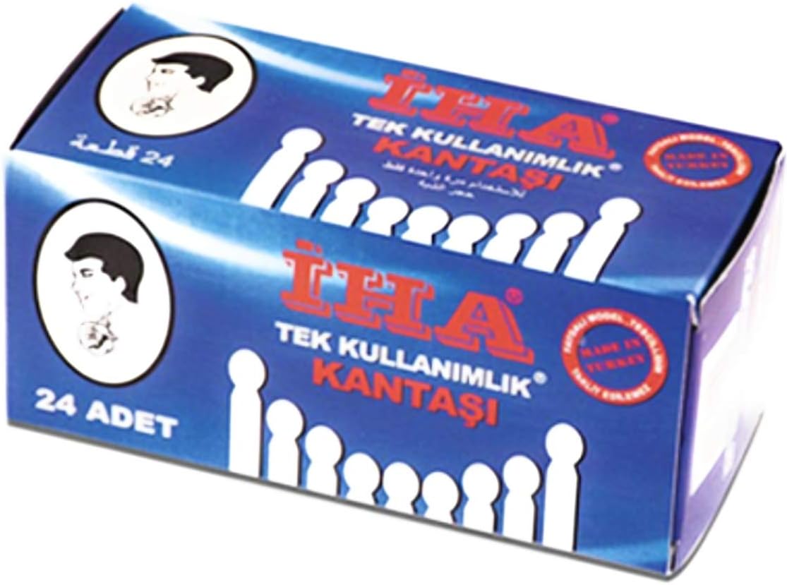 Iha Traditional Shaving Blood Stopper After Shave Sticks 24pk