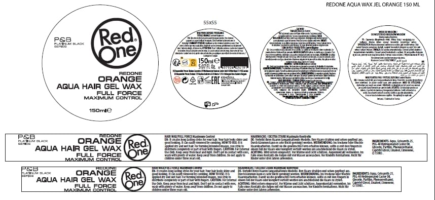 RedOne Hair Styling Aqua Wax Series 150 ml