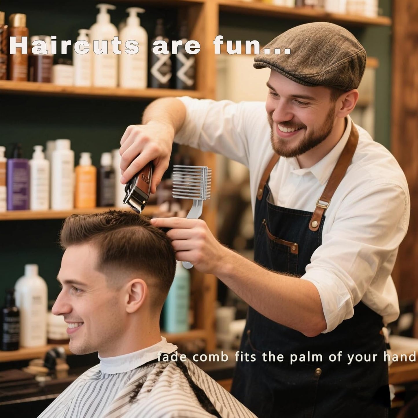 Blend Friend Fade Comb 2pc Set – Barber Fading Tool