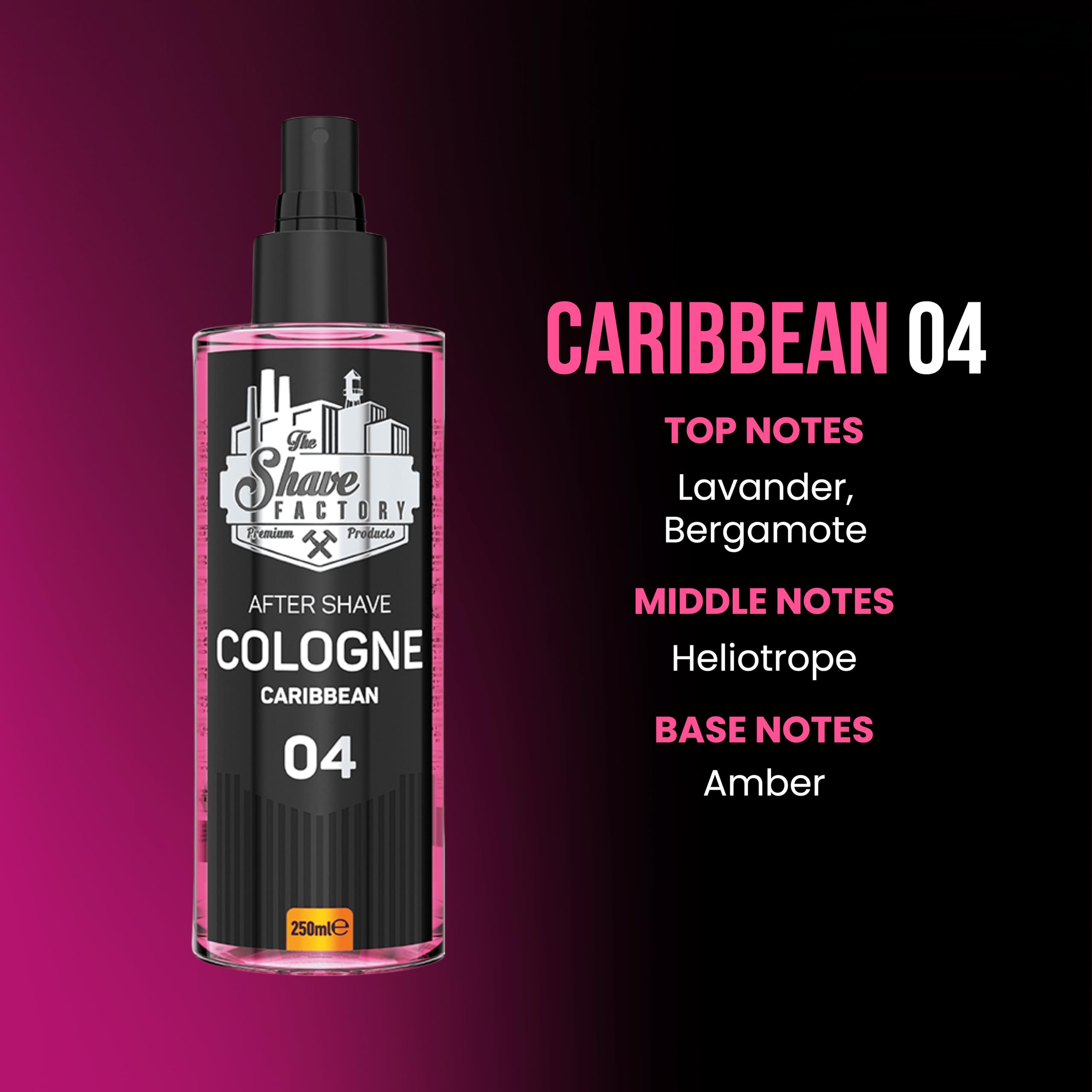 The Shave Factory After Shave Cologne Series 250 ML