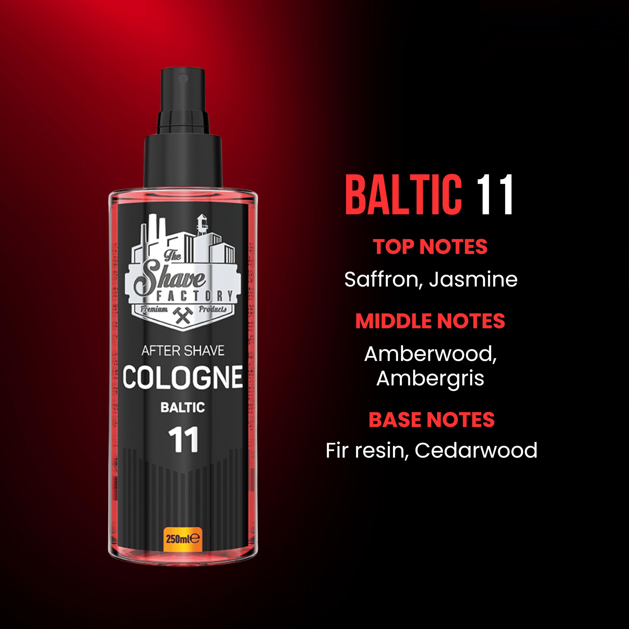 The Shave Factory After Shave Cologne Series 250 ML