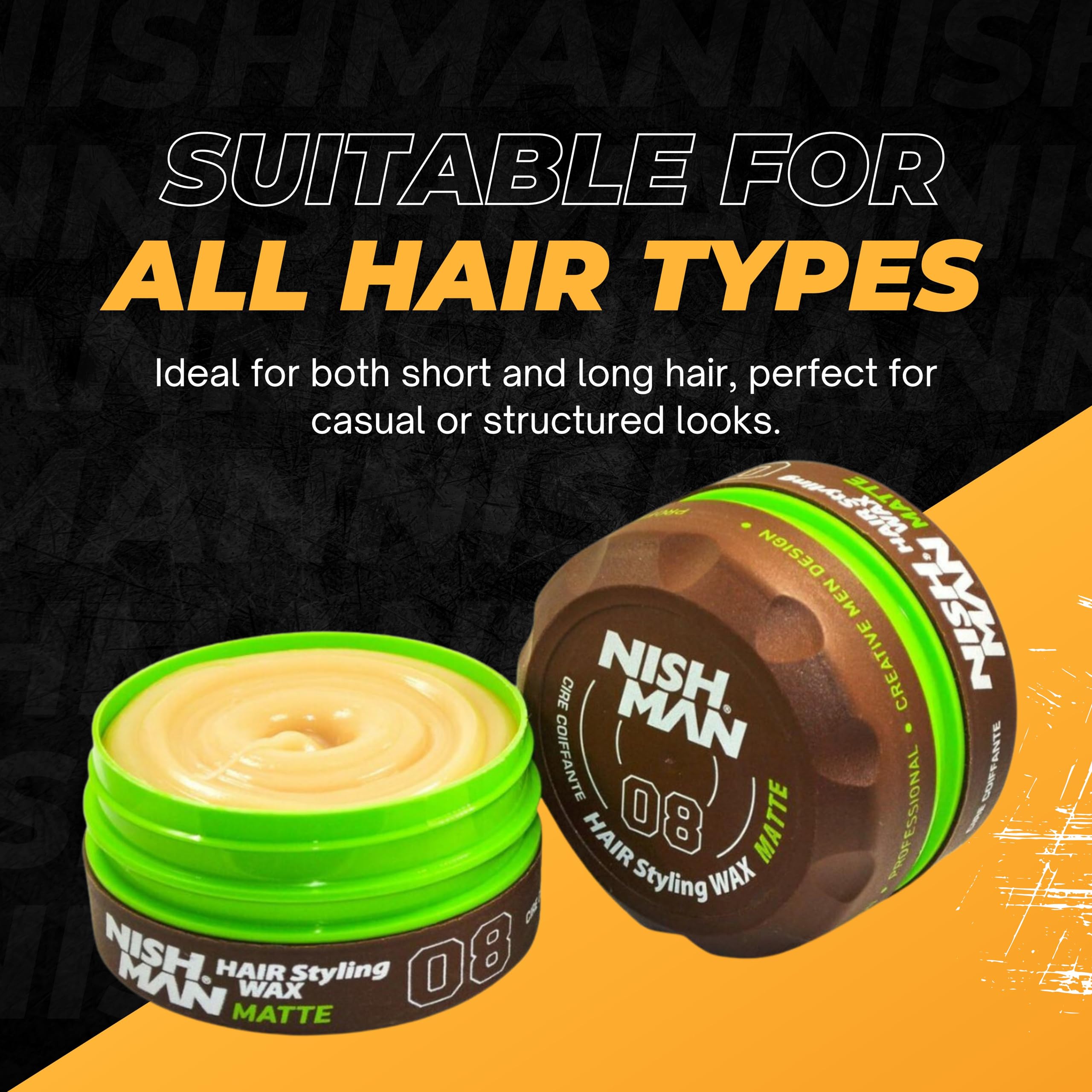 Nishman Hair Styling Wax Series 150 ML