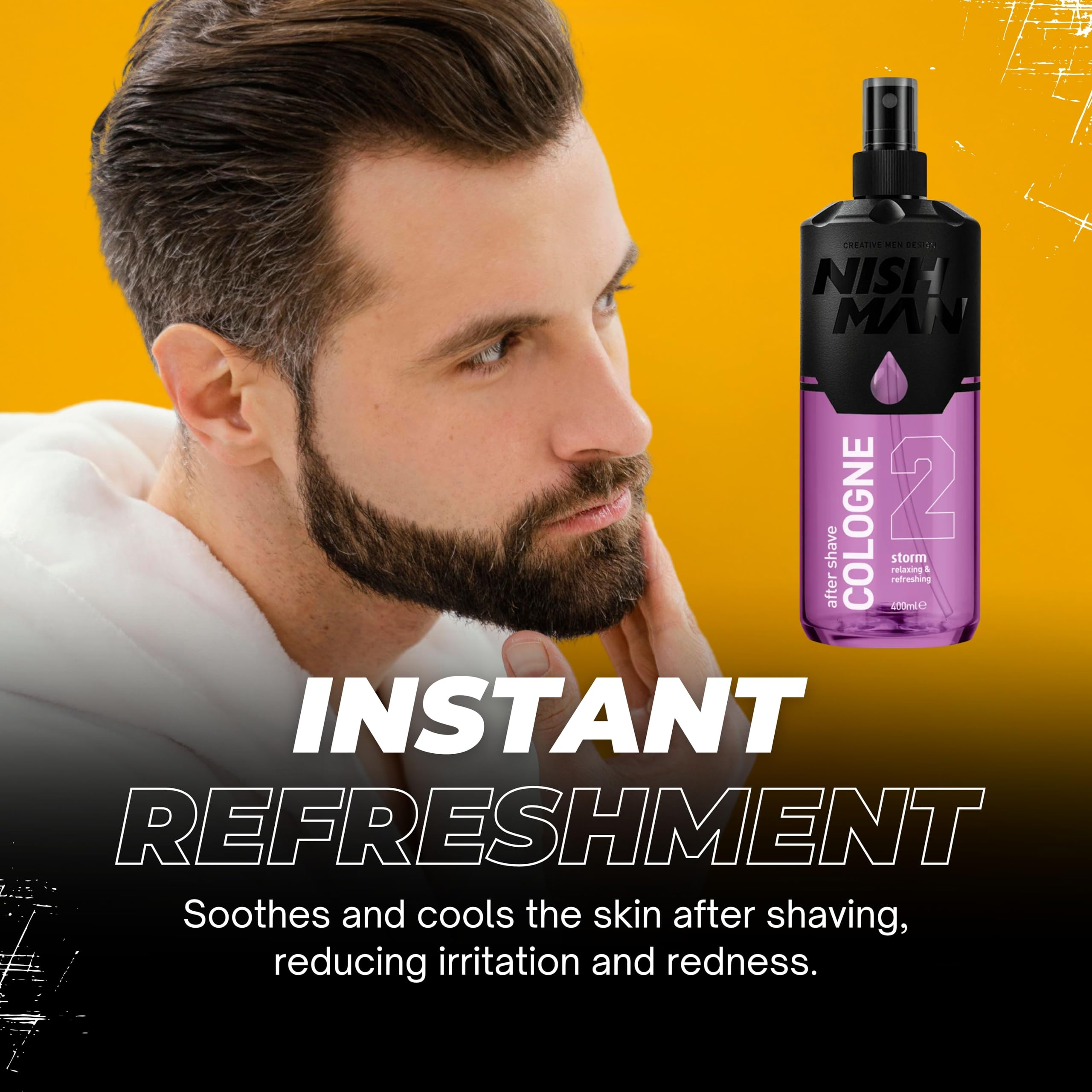 NISHMAN Aftershave Cologne Series