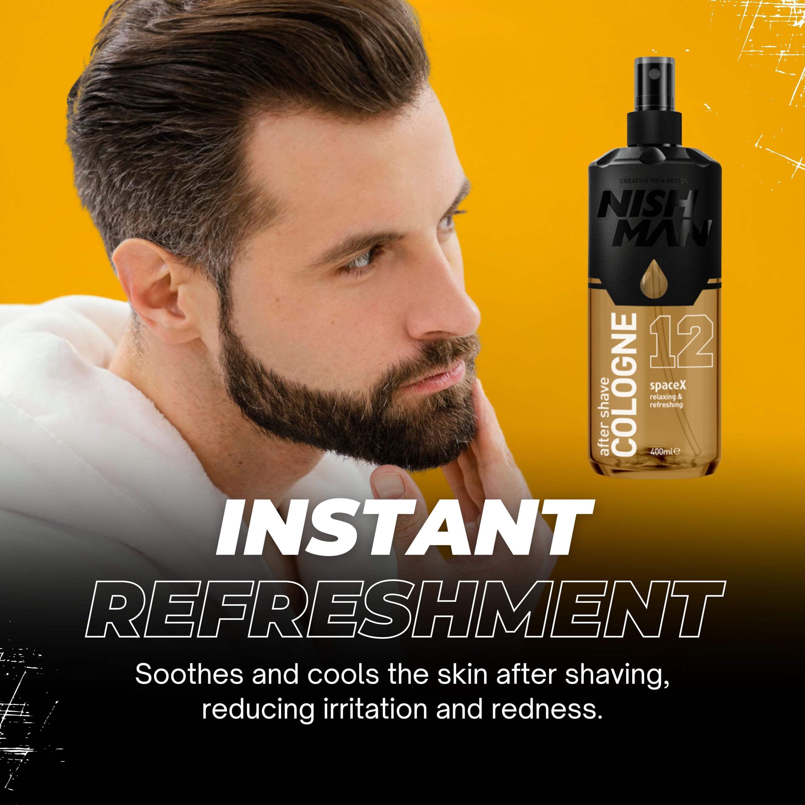 NISHMAN Aftershave Cologne Series