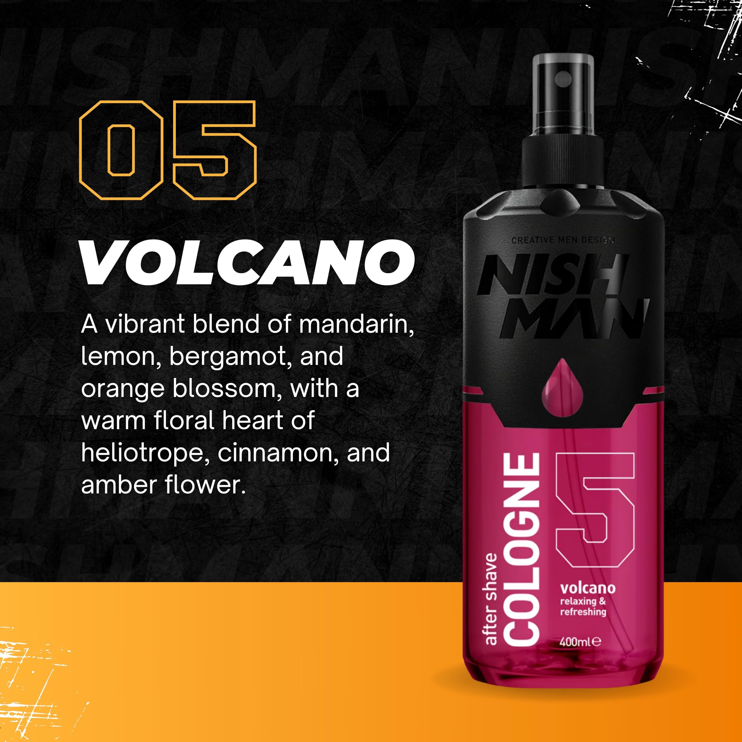 NISHMAN Aftershave Cologne Series