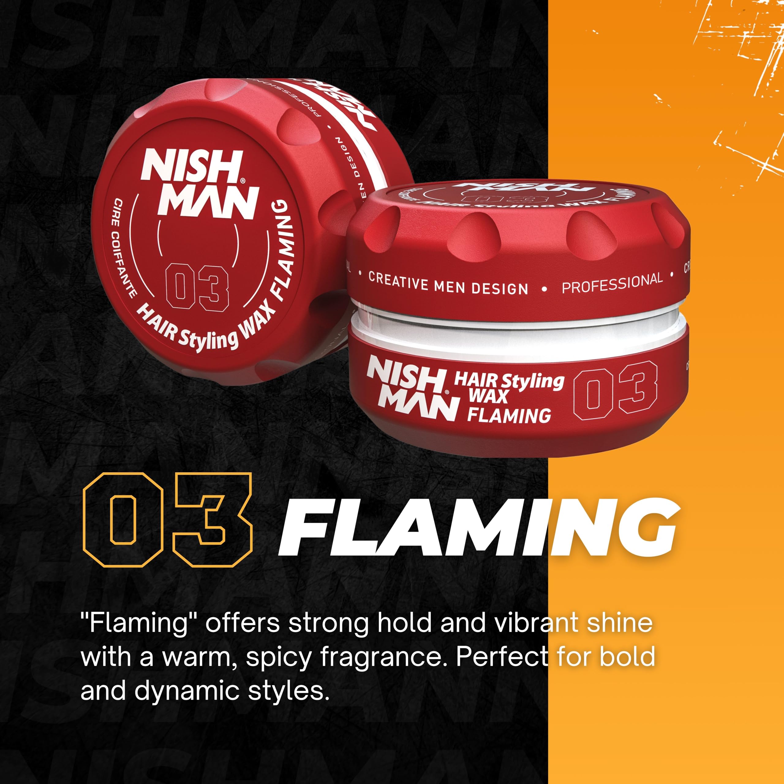 Nishman Hair Styling Wax Series 150 ML