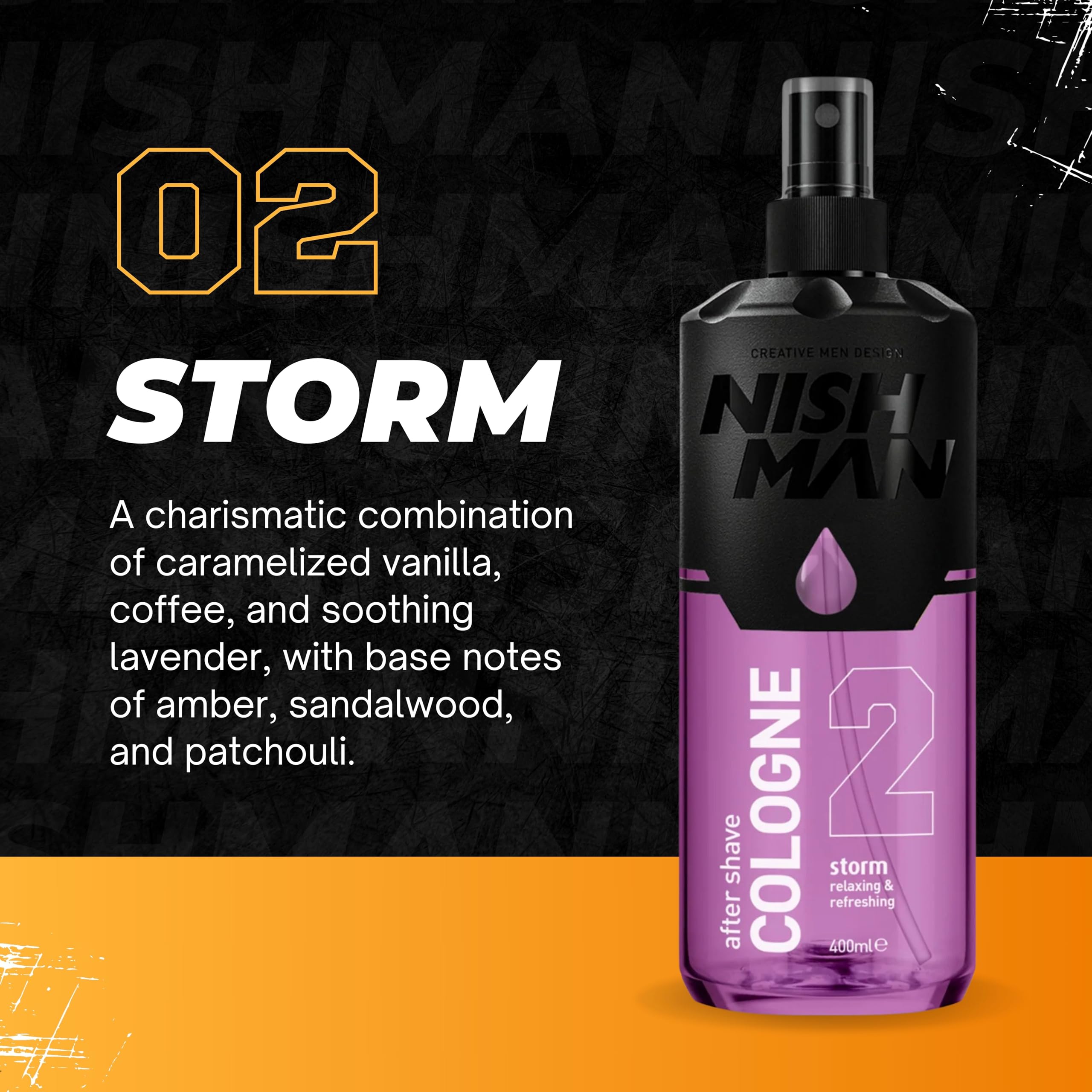 NISHMAN Aftershave Cologne Series