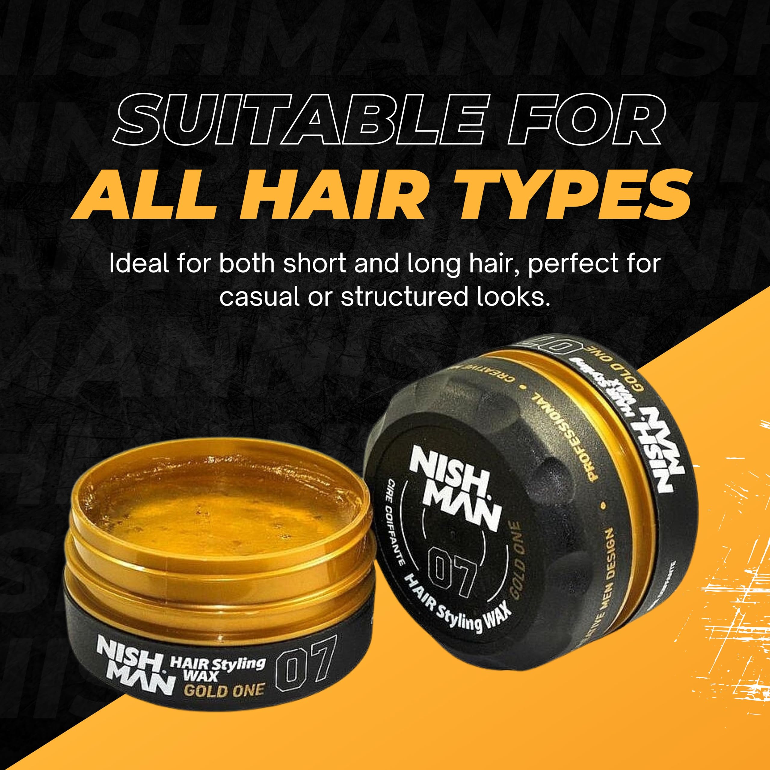 Nishman Hair Styling Wax Series 150 ML