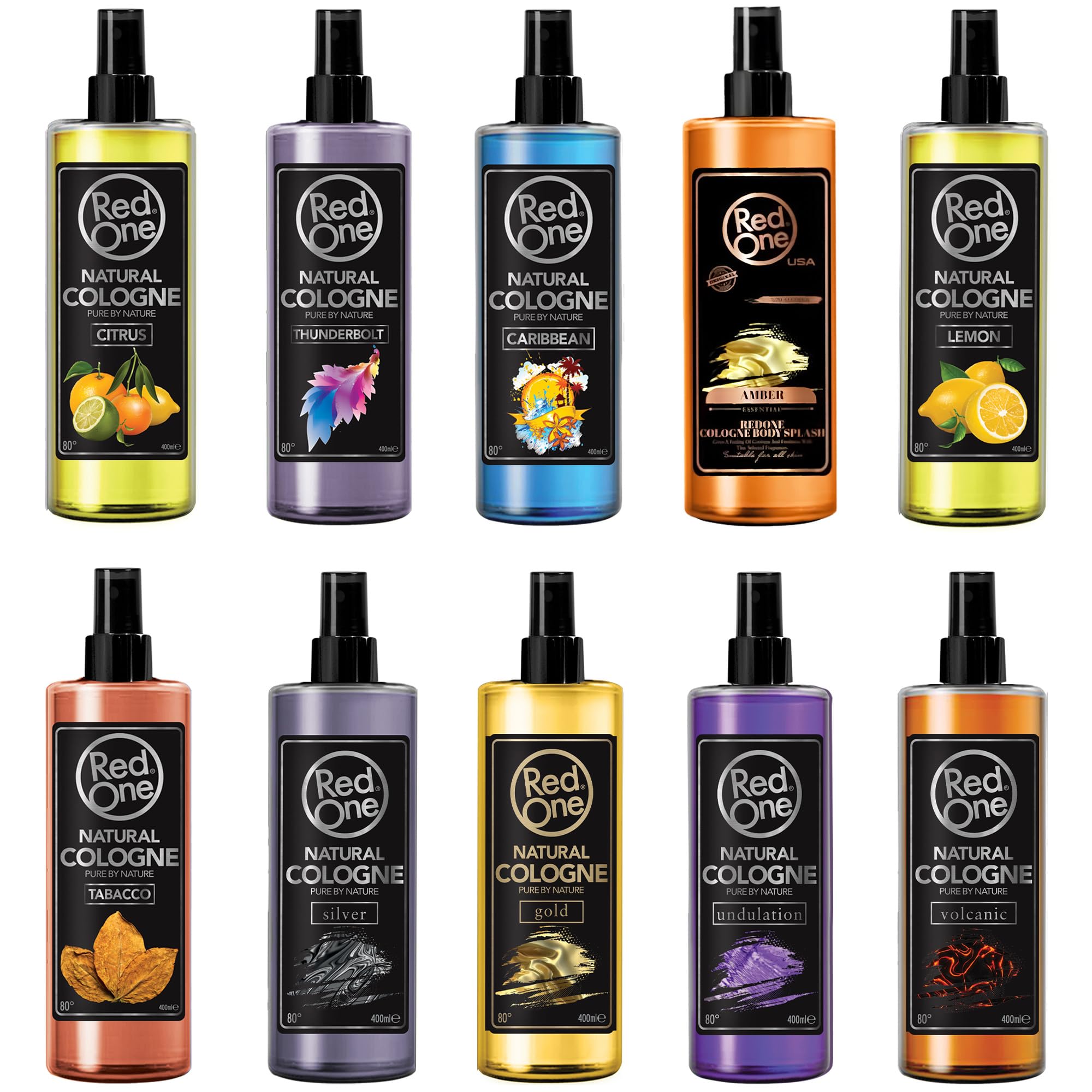 Redone Aftershave Natural Barber Spray Cologne 400 ml