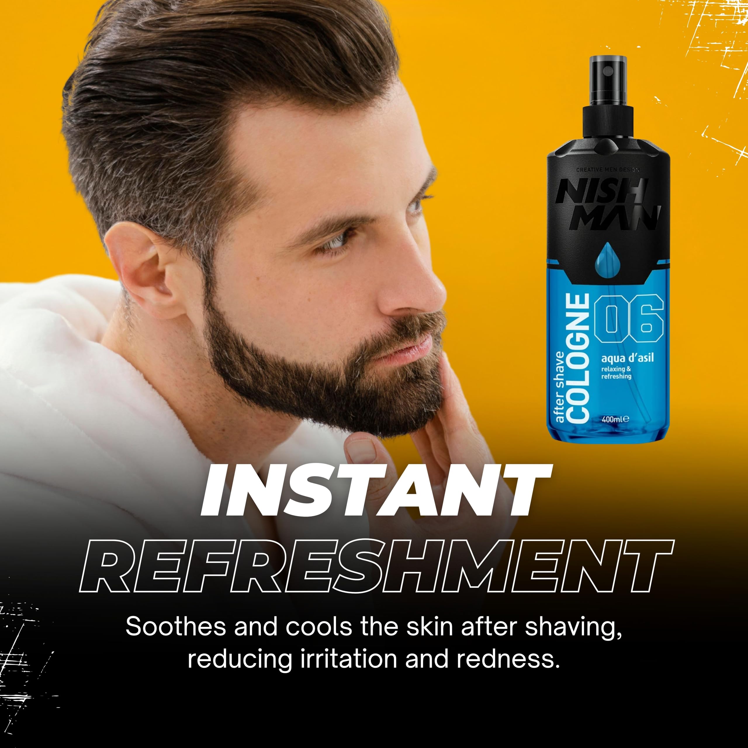 NISHMAN Aftershave Cologne Series