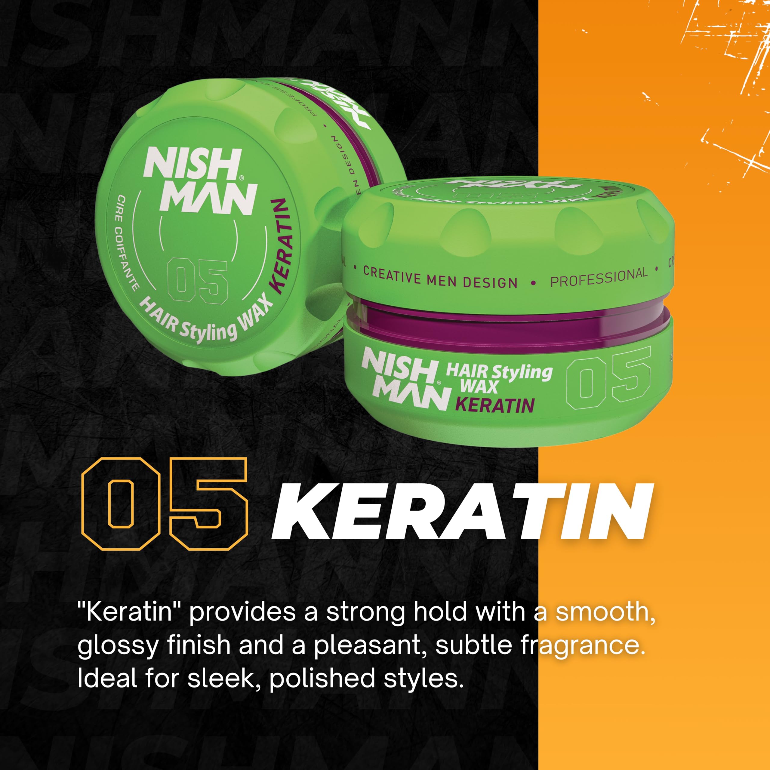 Nishman Hair Styling Wax Series 150 ML