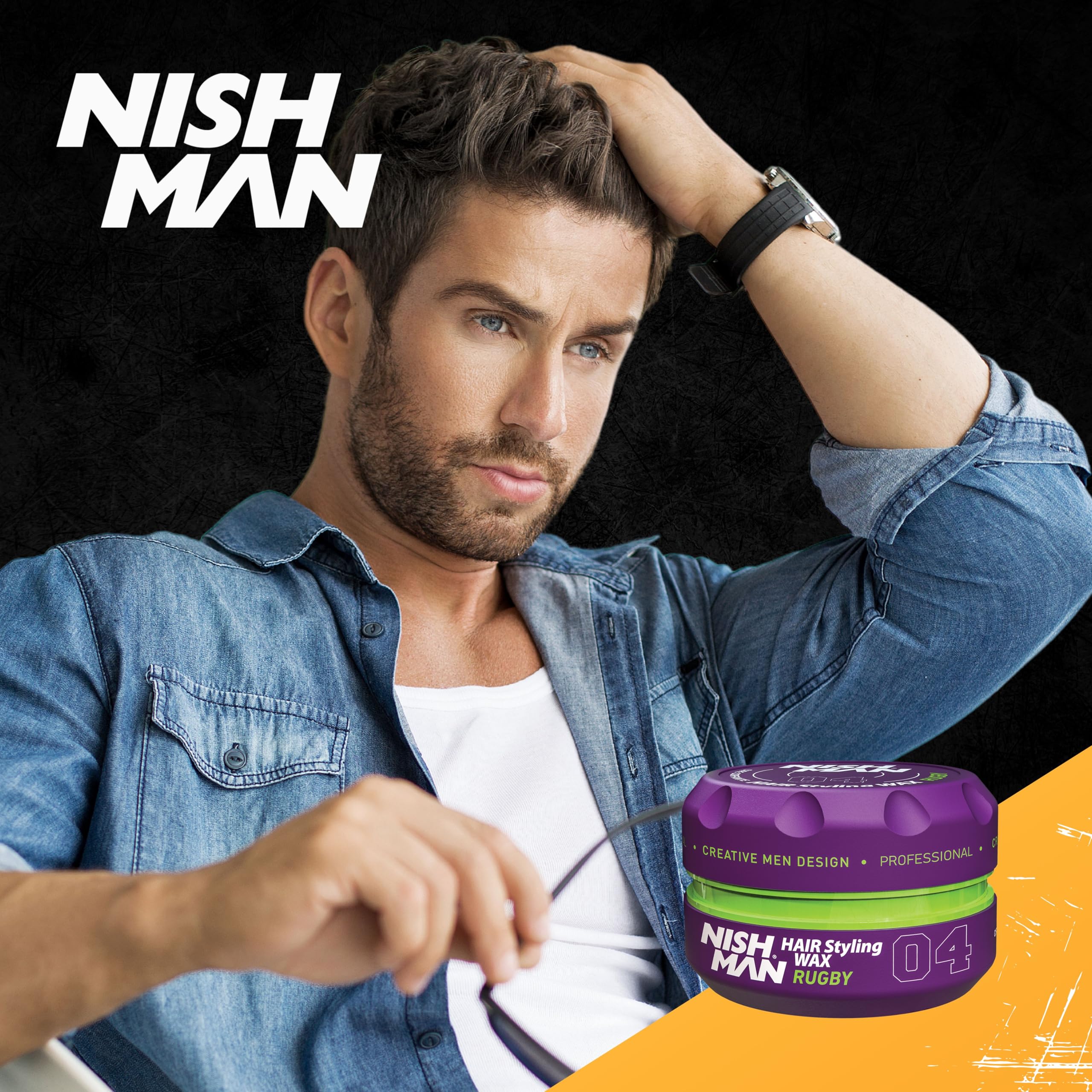 Nishman Hair Styling Wax Series 150 ML