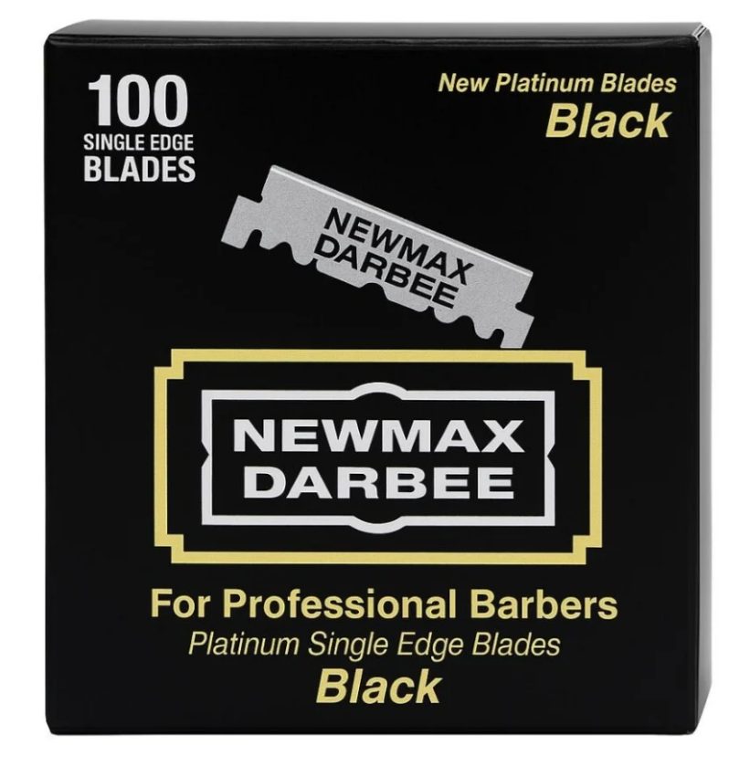 NEWMAX DARBEE Extra Single Edge Razor Blades 100pk - Professional Barber Supplies UK | BarberWorld