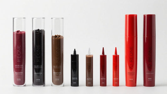 RedOne hair gel products in various containers.