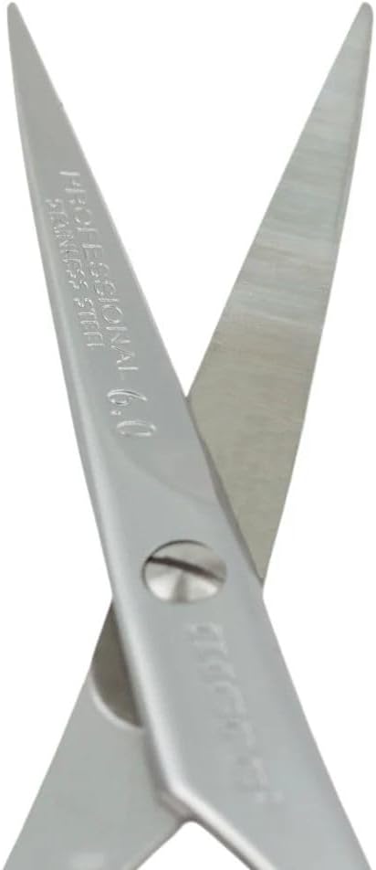 Kiepe Professional Hair Scissors 6 Inch, 2115 Sonic Ergo Anatomic Hairdressing Scissors for Hairdressers & Barbers, Straight Handle, Premium Stainless Steel Hair Cutting Shears for Salon Use