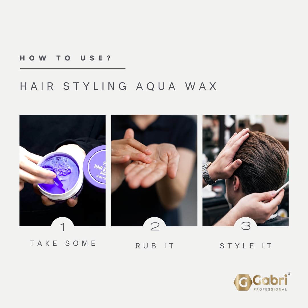 Gabri Hair Styling Wax Series 150ml - Gabri - Professional Barber Supplies UK | BarberWorld