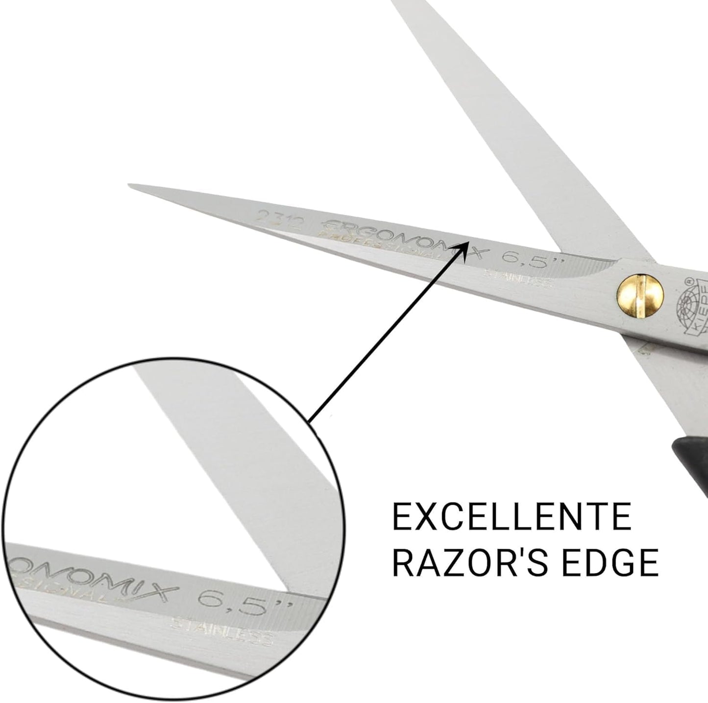 Kiepe 2312 Ergonomix Scissors 61/2", 30 g, 1