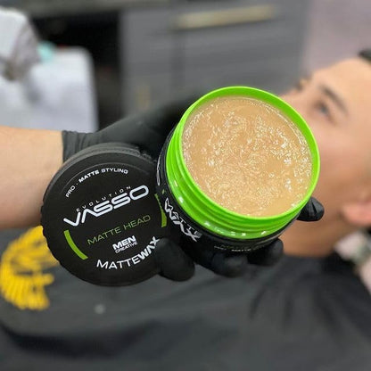 Vasso Hair Wax Ultra Hold Matte Finish 150ml