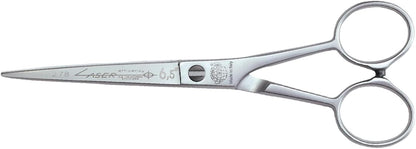 Kiepe 278 Laser Efficiency Professional Hairdressing Scissors – 6.5 Inch, Stainless Steel Scissors for Precise and Even Cuts in Intensive Use, Made in Italy