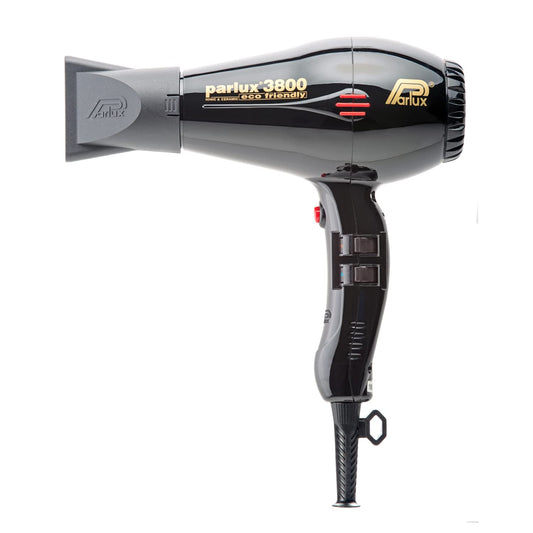 Parlux 3800 Ecofriendly Hair Dryer Ionic Ceramic Black - Parlux - Professional Barber Supplies UK | BarberWorld