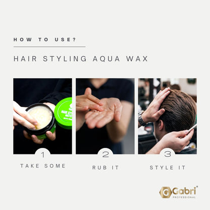 Gabri Hair Styling Wax Series 150ml - Gabri - Professional Barber Supplies UK | BarberWorld