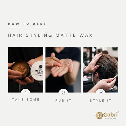 Gabri Hair Styling Wax Series 150ml - Gabri - Professional Barber Supplies UK | BarberWorld