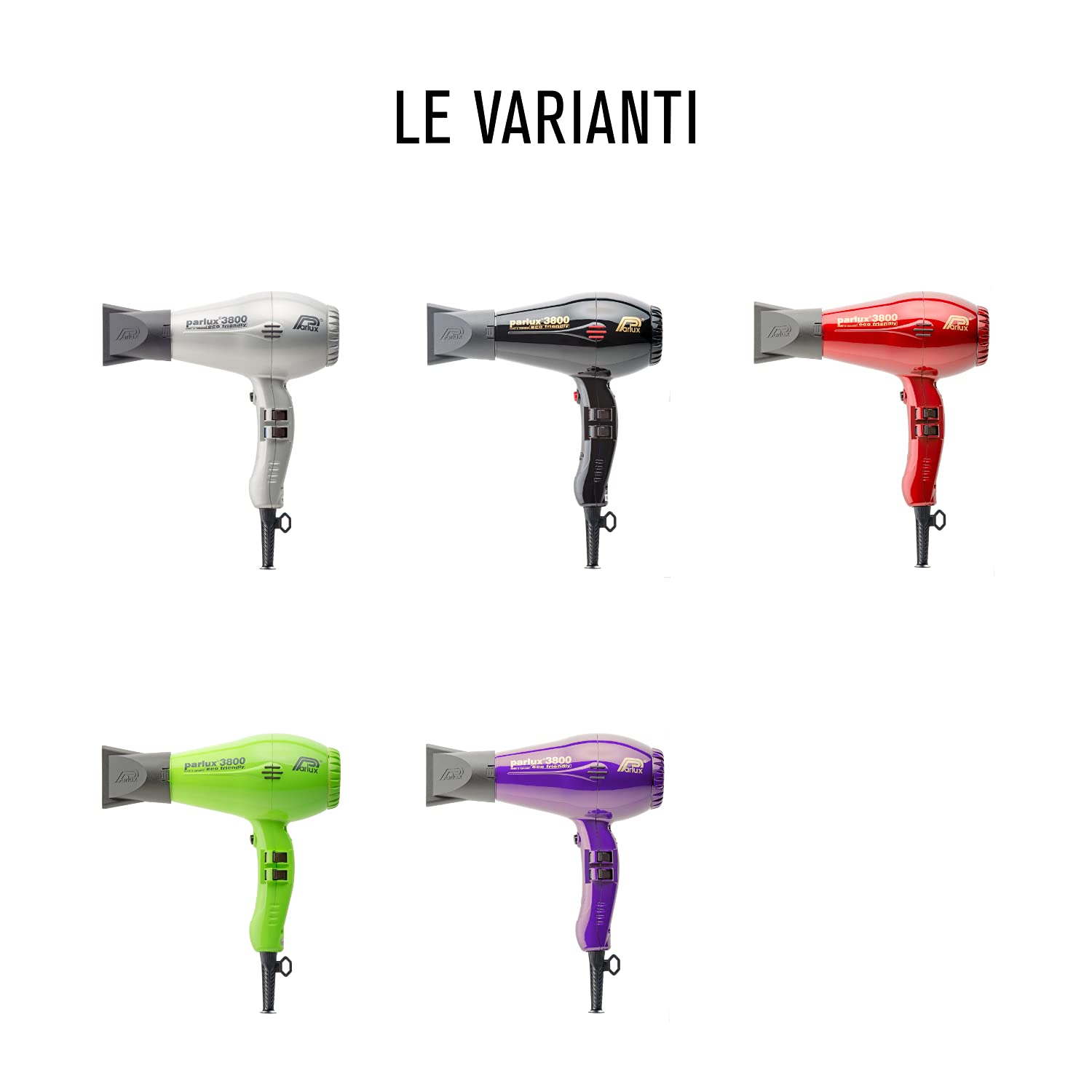 Parlux 3800 Ecofriendly Hair Dryer Ionic Ceramic Black - Parlux - Professional Barber Supplies UK | BarberWorld