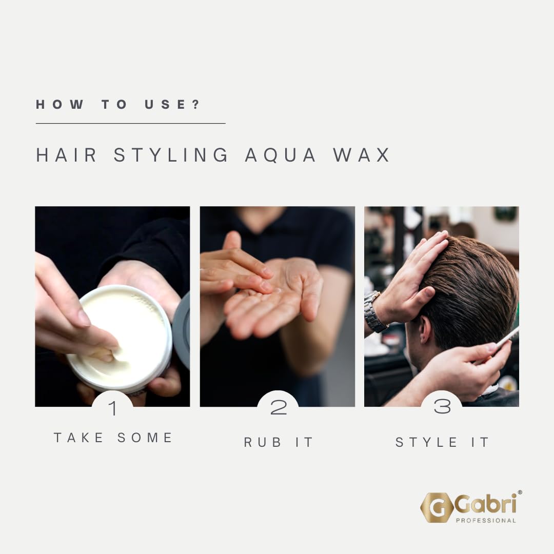 Gabri Hair Styling Wax Series 150ml - Gabri - Professional Barber Supplies UK | BarberWorld
