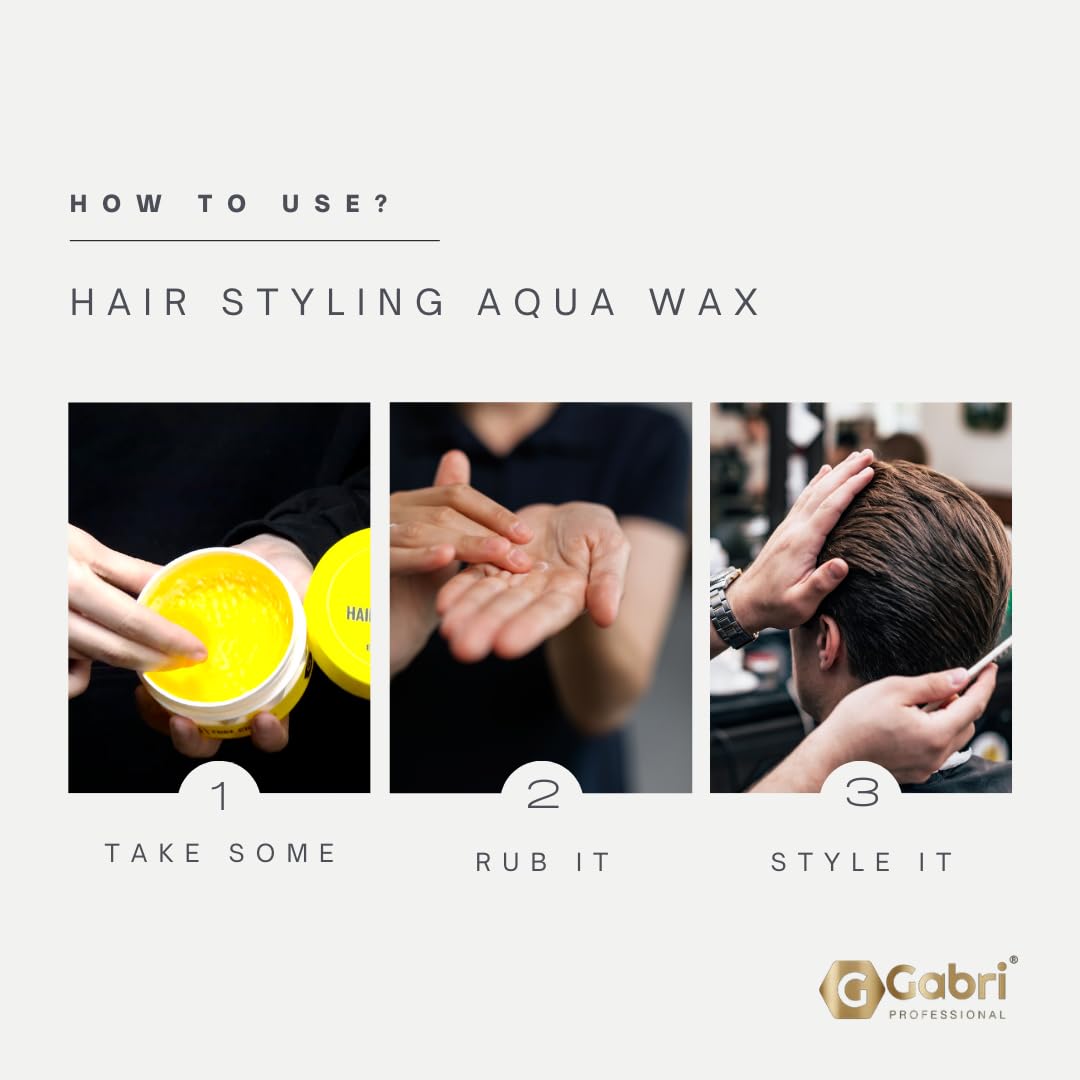 Gabri Hair Styling Wax Series 150ml - Gabri - Professional Barber Supplies UK | BarberWorld