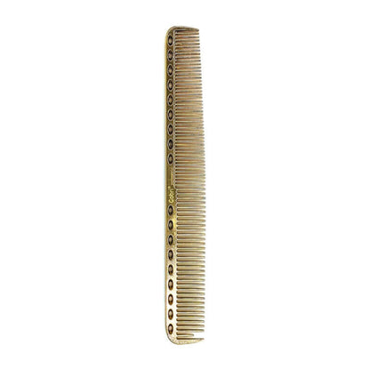 Gabri Gold Metal Flat Top Comb 21cm Anti-Static Heat Resistant