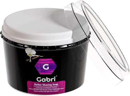 Gabri Professional Shaving Soap 140 g for Sensitive Skin - Traditional Shaving Soap for Men's Grooming