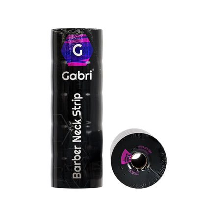 Gabri Barber Neck Strips 5 x 100 Rolls Pack White & Black