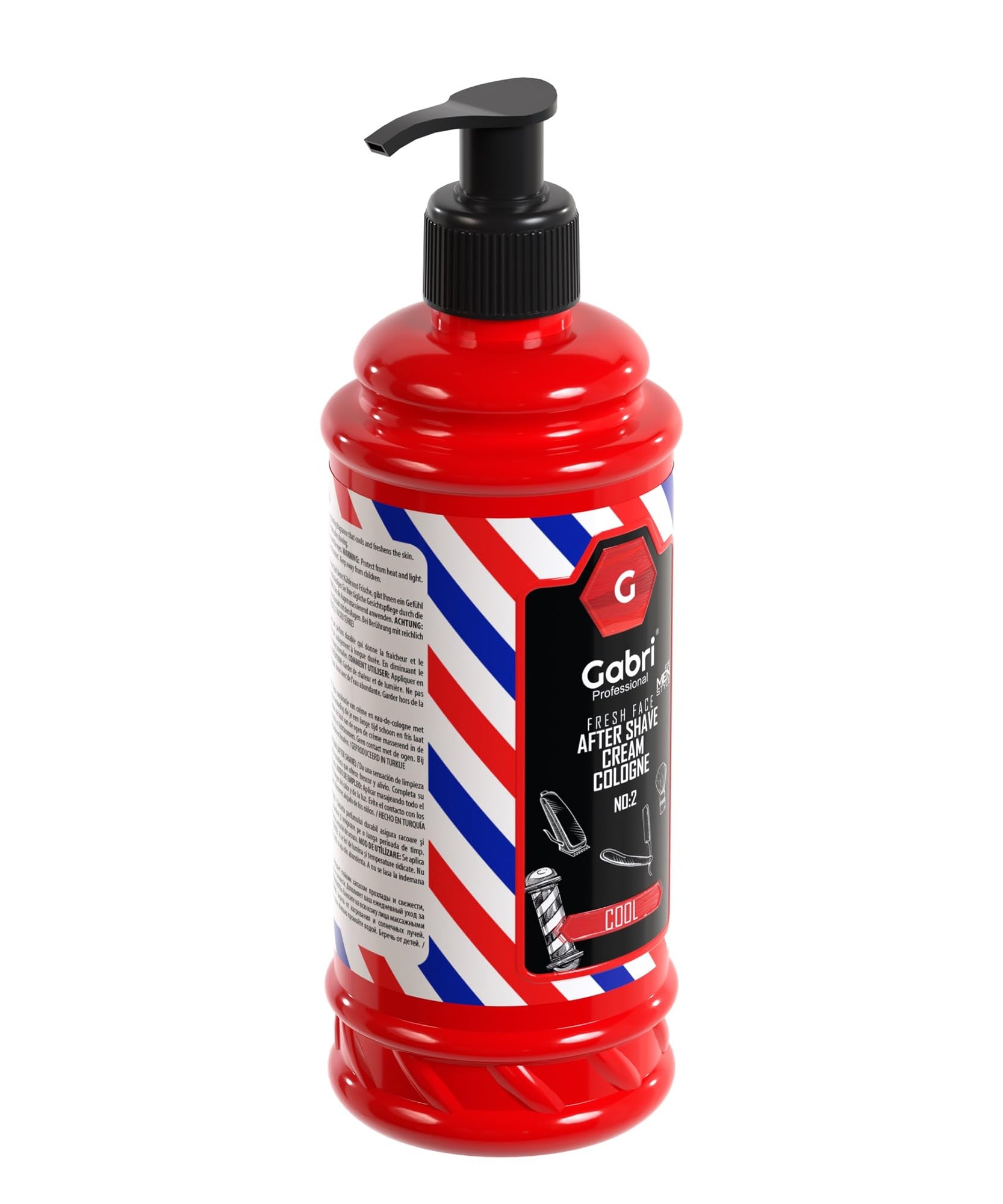 Gabri Aftershave Cream & Cologne 2 in 1 400ml