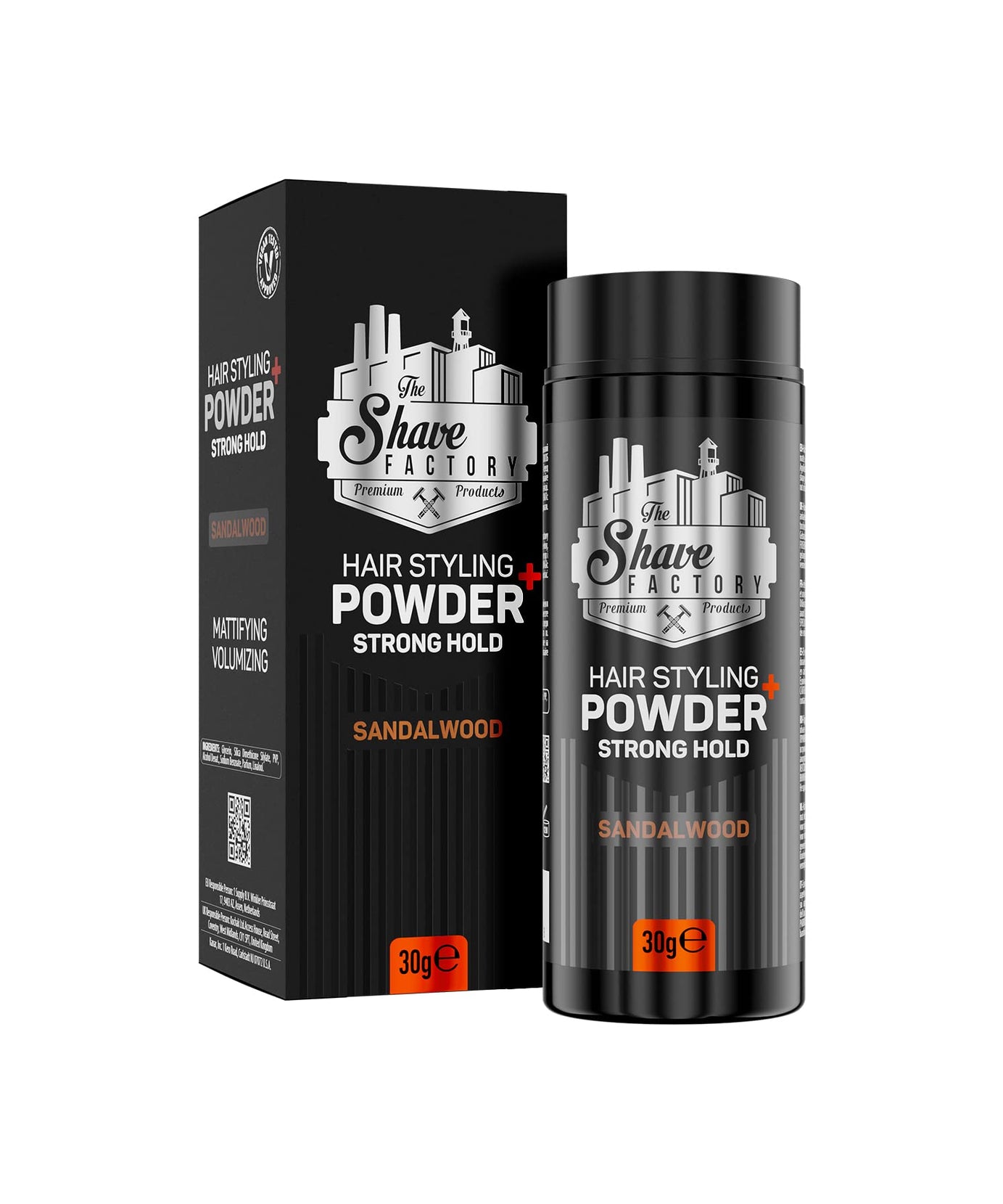 The Shave Factory Ultra Hold Hair Styling Powder Arctic 20g –30g