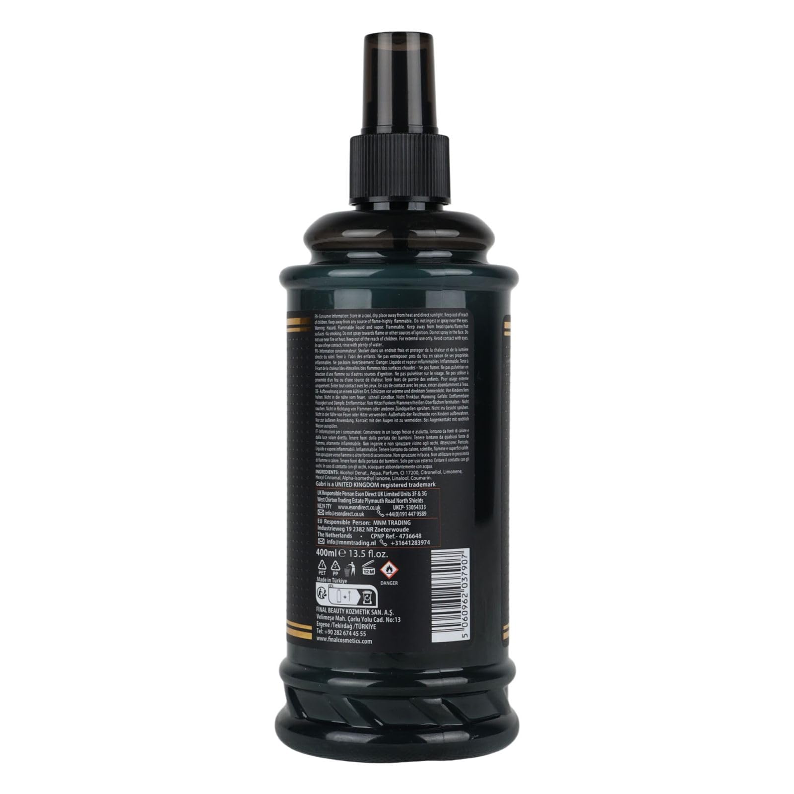 Gabri S Series After Shave 400ml - Gabri - Professional Barber Supplies UK | BarberWorld