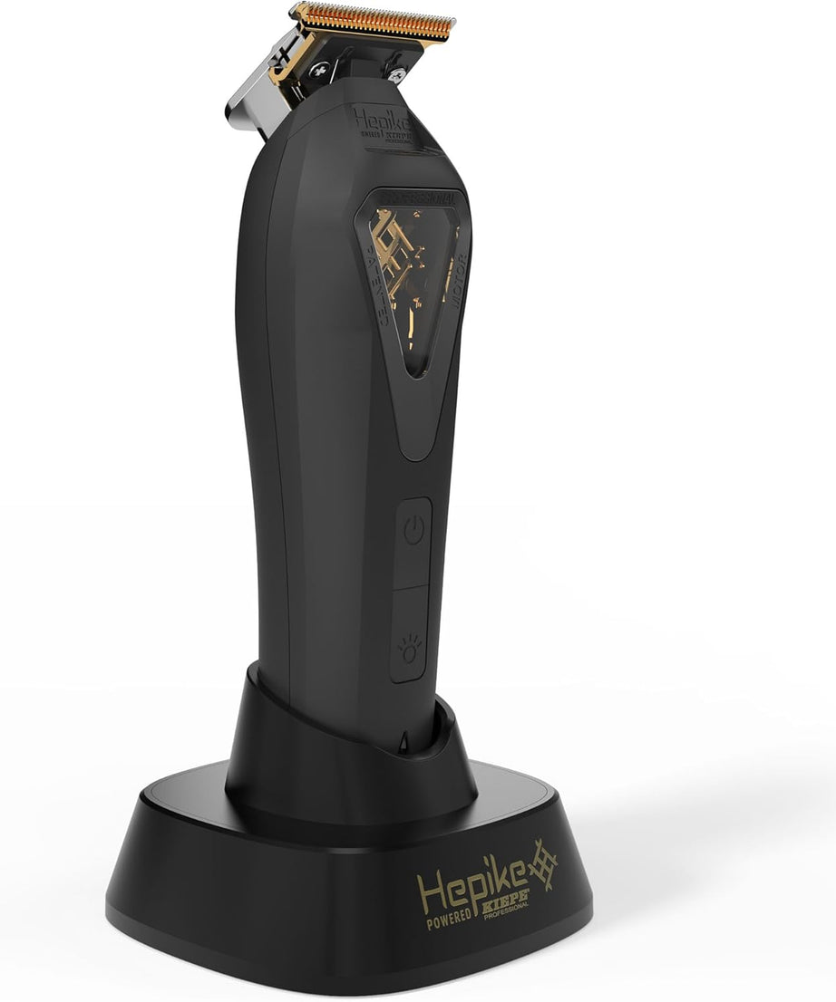 Kiepe Hepike Cordless Hair Trimmer 6361, Long-Life Lithium Battery, Powered Trimmers for Men Haircut, Men's Grooming Kit for Beard & Face, Ideal for Hairdressers, Barbers, Stylists, Professional Use