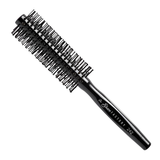 Wooden Round Brush Model-19 Brown Static Free