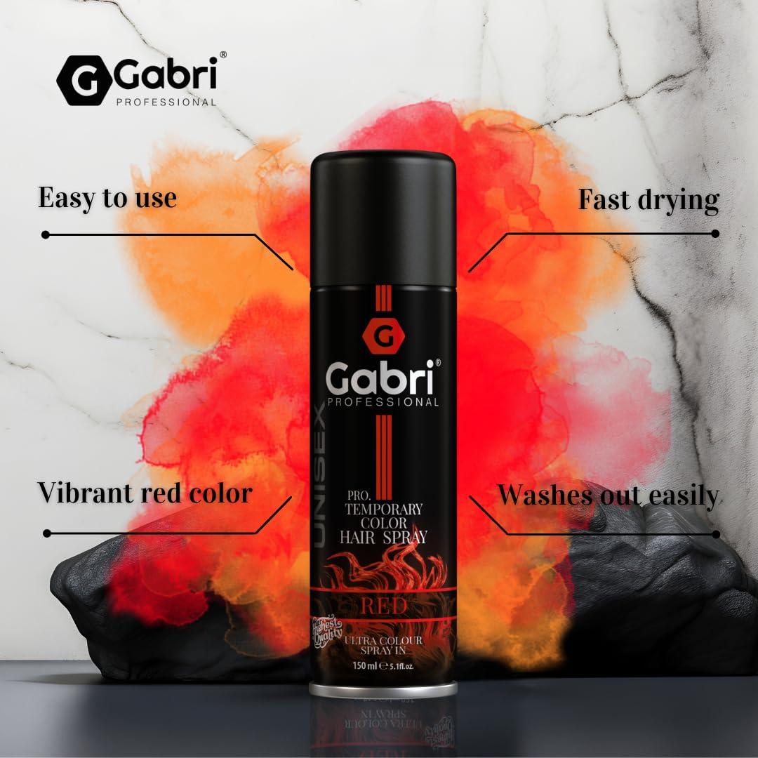 Gabri Hair Colour Spray 150ml - Gabri - Professional Barber Supplies UK | BarberWorld