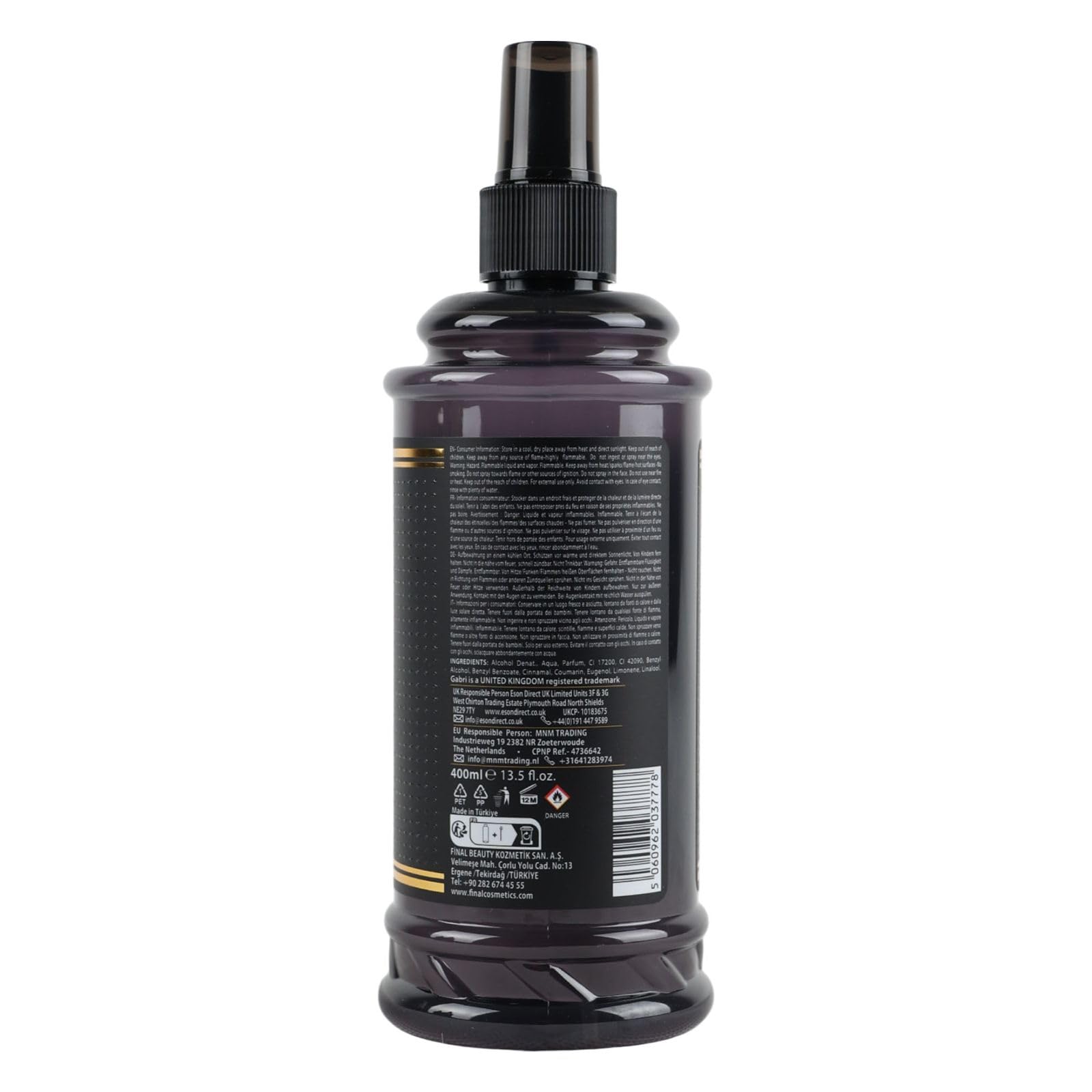 Gabri S Series After Shave 400ml - Gabri - Professional Barber Supplies UK | BarberWorld