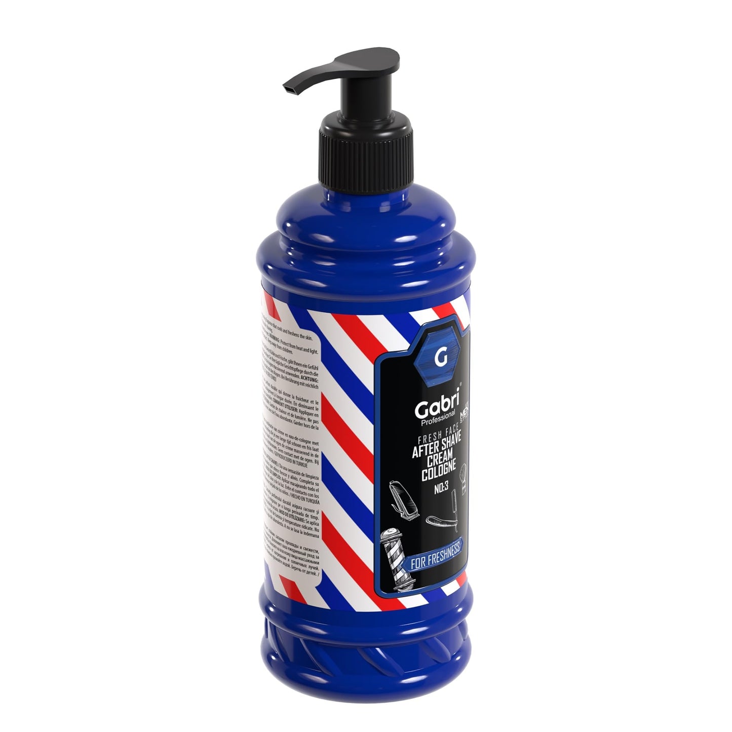 Gabri Aftershave Cream & Cologne 2-in-1 400ml - Gabri - Professional Barber Supplies UK | BarberWorld