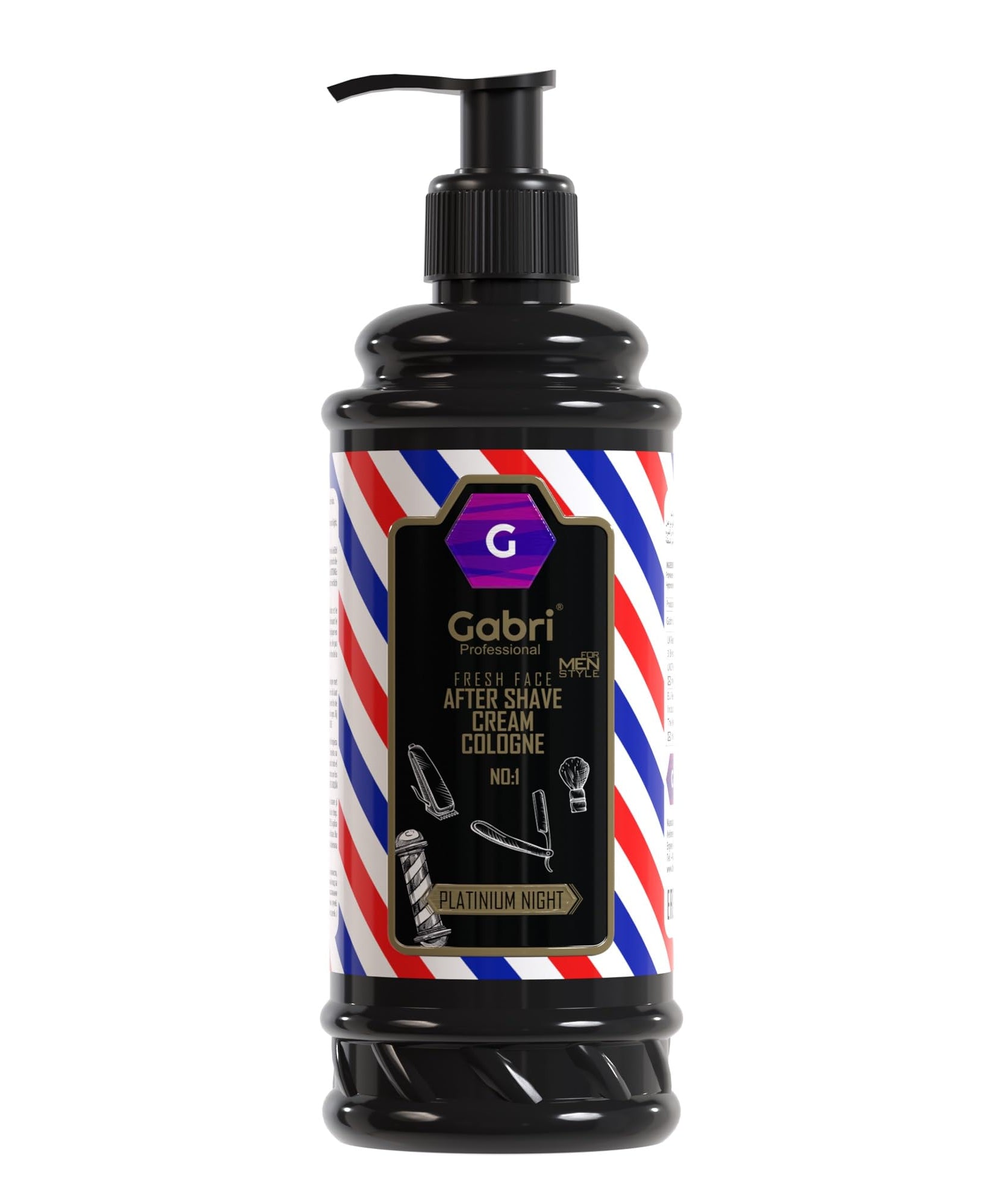 Gabri Aftershave Cream & Cologne 2 in 1 400ml