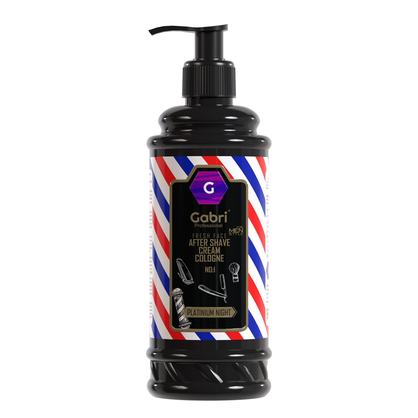 Gabri Aftershave Cream & Cologne 2-in-1 400ml - Gabri - Professional Barber Supplies UK | BarberWorld