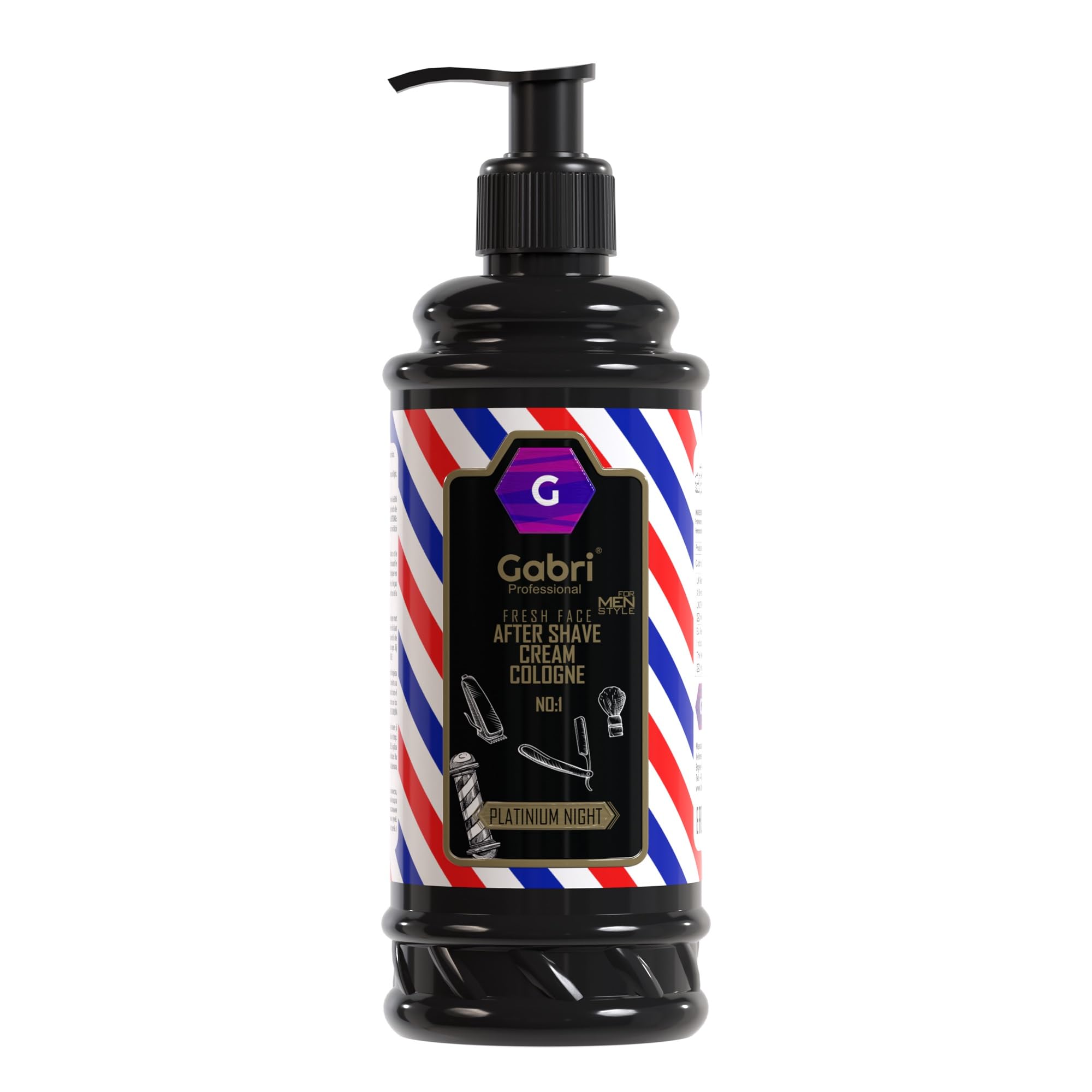 Gabri Aftershave Cream & Cologne 2 in 1 400ml