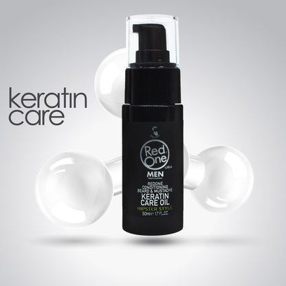 RedOne Beard & Mustache Keratin Care Oil 50ml
