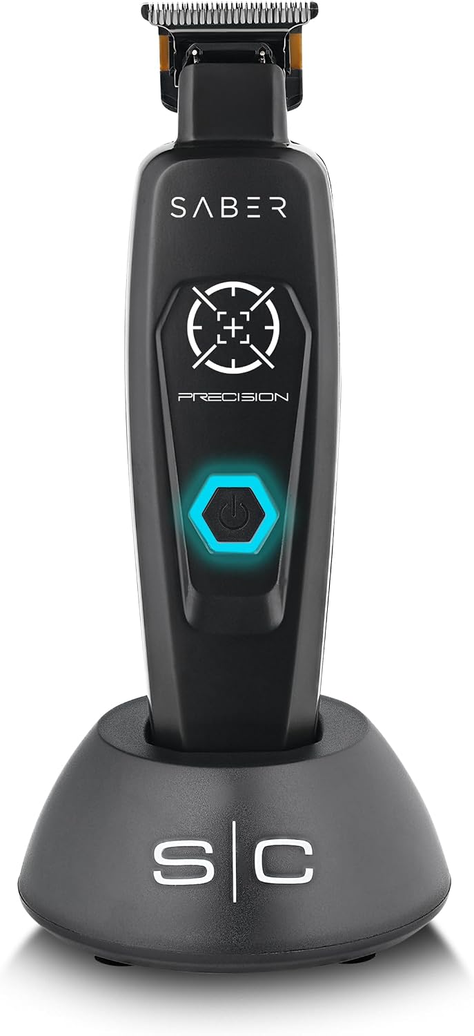 Stylecraft Saber and Precision Saber Professional Full Metal Body Digital Brushless Motor Cordless Hair Trimmers & Clippers