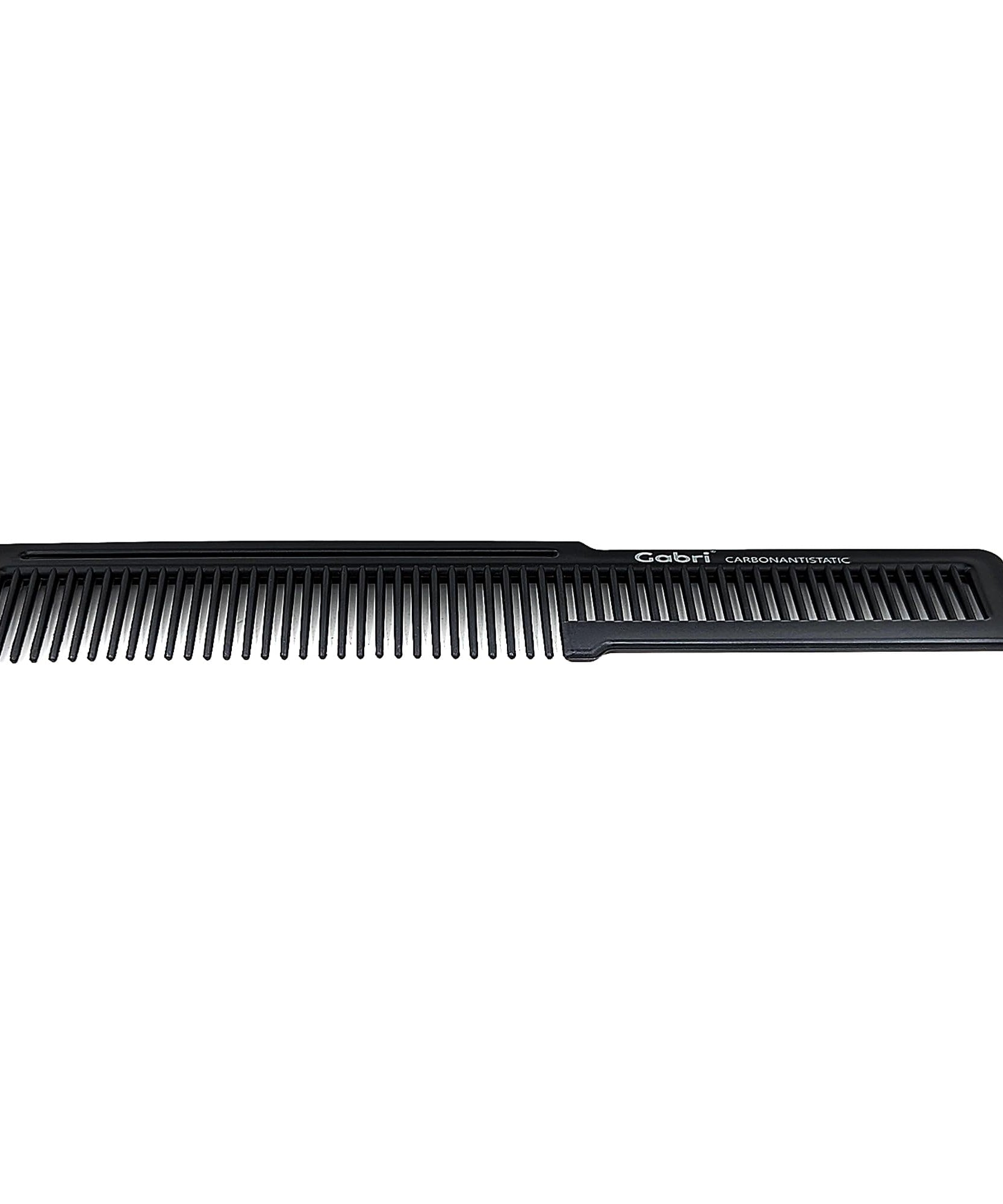 Gabri Flat Hair Comb Top Comb Barber Styling Hair Cutting Durable Detangler - Professional Hairdressing Tools, Anti Static Heat Resistant, Strong & Durable (Gold Metal 21 cm, Metal)