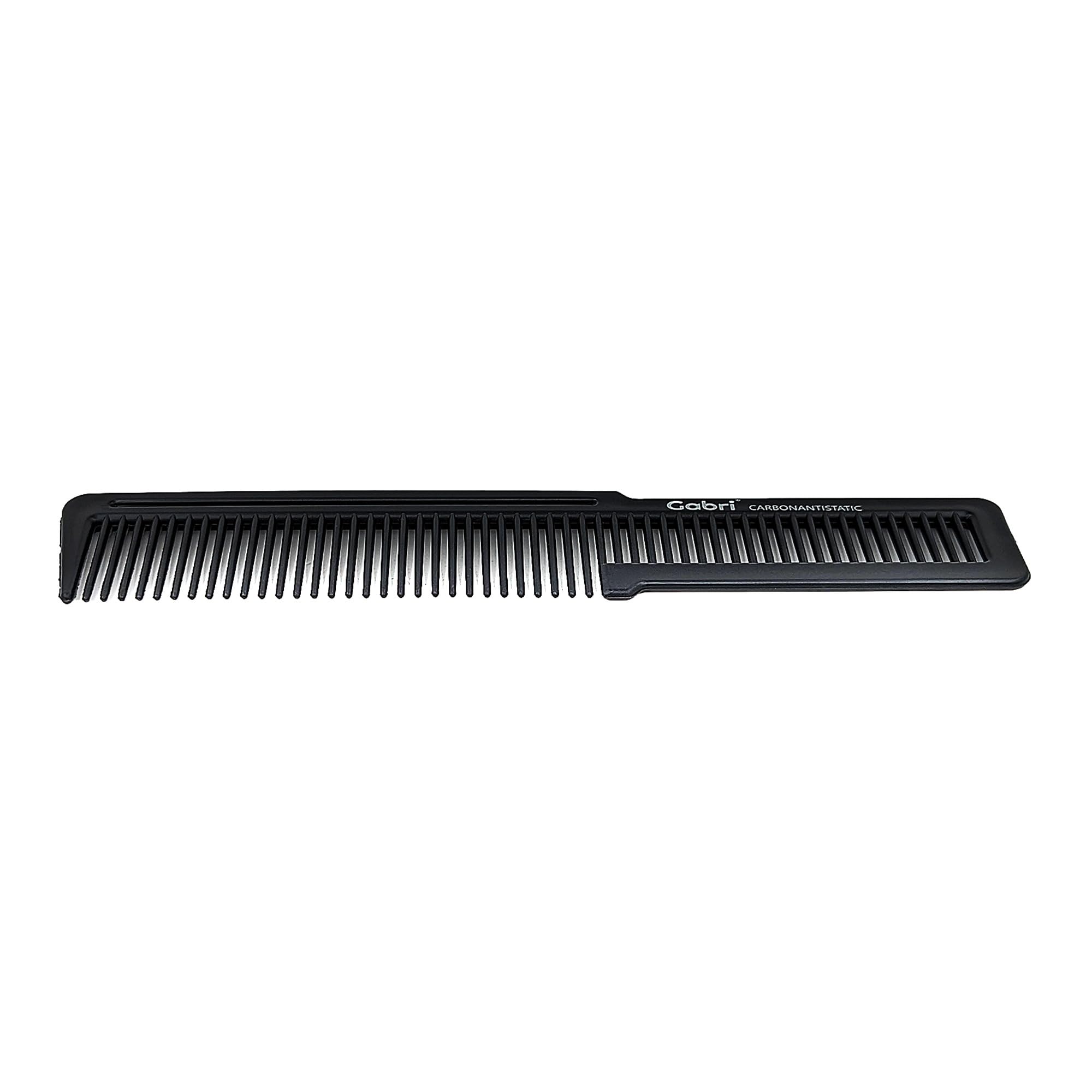 Gabri Flat Hair Comb Top Comb Barber Styling Hair Cutting Durable Detangler - Professional Hairdressing Tools, Anti Static Heat Resistant, Strong & Durable (Gold Metal 21 cm, Metal)