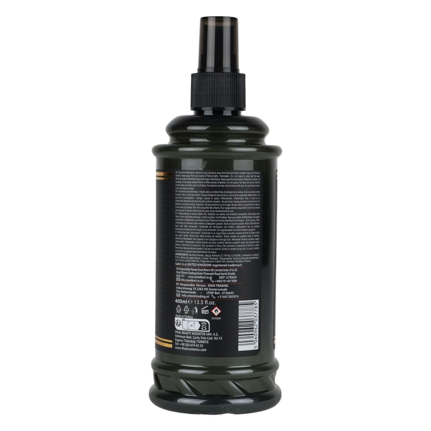 Gabri S Series After Shave 400ml - Gabri - Professional Barber Supplies UK | BarberWorld